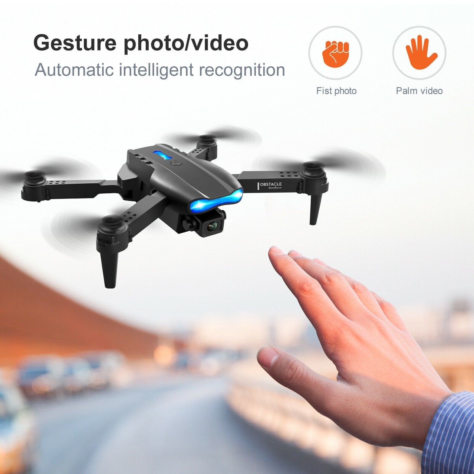 E99 Pro Folding Drone with Altitude Hold