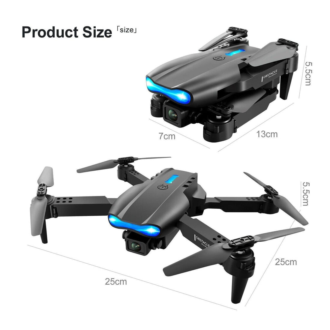 E99 Pro Folding Drone with Altitude Hold