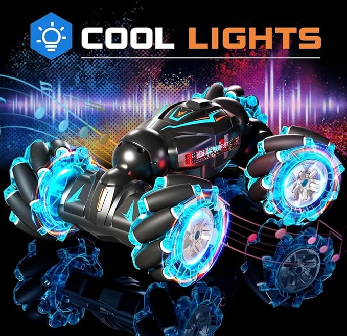 🚗💨 Unleash Action-Packed Fun with the 2.4GHz RC Stunt Car!